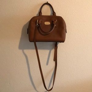 Brown Michael Kors Medium Sized Purse with Strap
